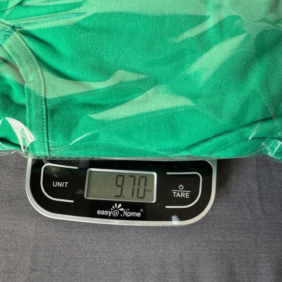 J.Crew Dress Womans XS Green Eyelet Puff Short Sleeve Tiered Midi Casual Summer - Picture 9 of 9